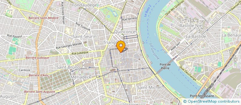 localisation de l'entreprise MONSIEUR THIERRY GUZZO  BORDEAUX