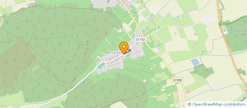 localisation de l'entreprise MONSIEUR THIERRY HACCARD  LAGNEY