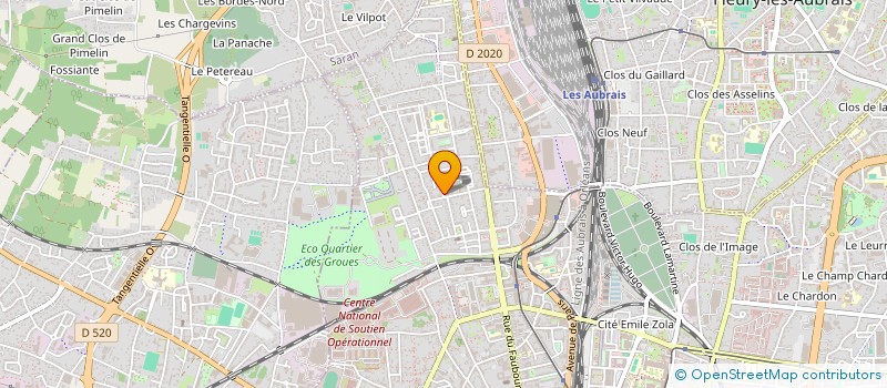 localisation de l'entreprise MONSIEUR THIERRY HACHET à ORLEANS