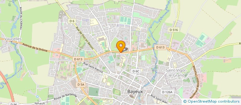 localisation de l'entreprise MONSIEUR THIERRY HAIRIE à BAYEUX