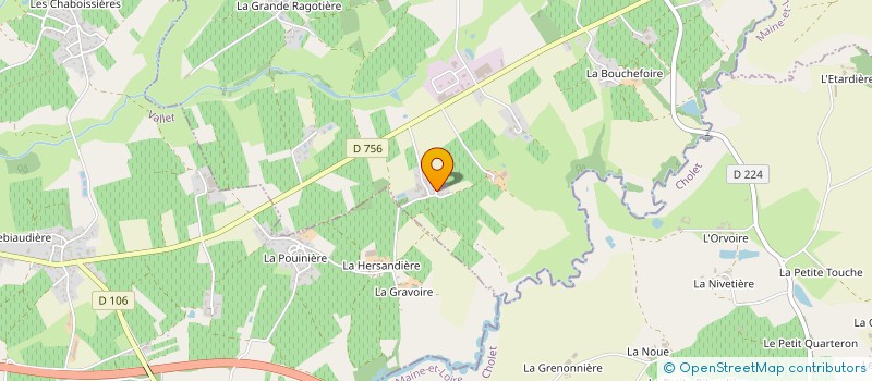localisation de l'entreprise MONSIEUR THIERRY HALLEREAU à LA REGRIPPIERE