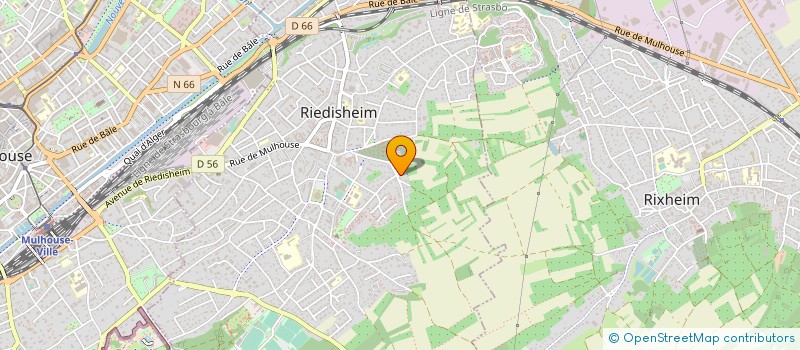 localisation de l'entreprise MONSIEUR THIERRY HANDSCHIN  SOULTZ-HAUT-RHIN