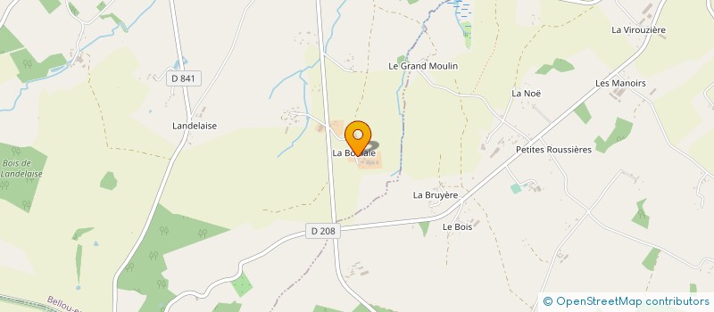 localisation de l'entreprise MONSIEUR THIERRY HARDY à BELLOU-EN-HOULME