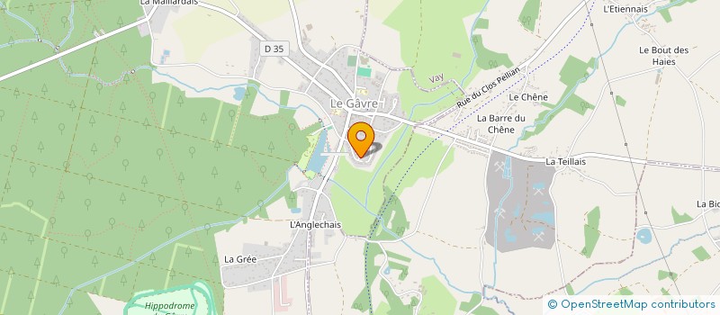 localisation de l'entreprise MONSIEUR THIERRY HARE  LE GAVRE