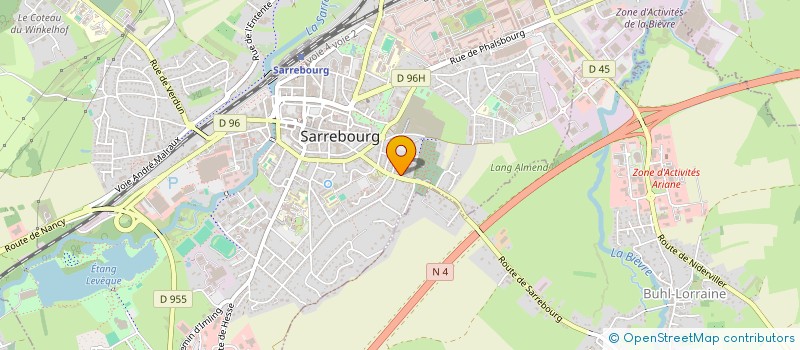 localisation de l'entreprise MONSIEUR THIERRY HARI à SARREBOURG