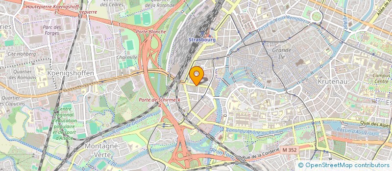 localisation de l'entreprise MONSIEUR THIERRY HARMANT à STRASBOURG