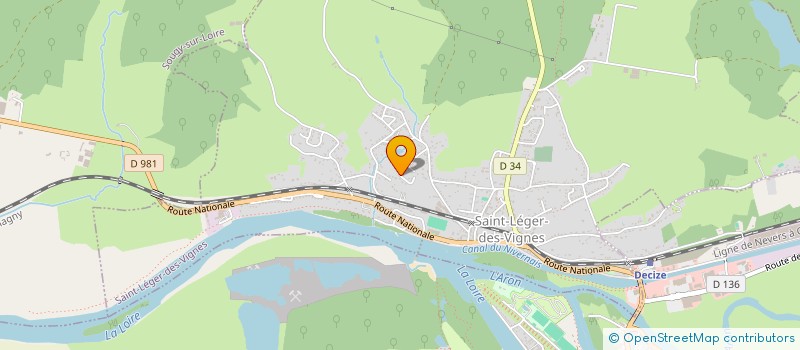 localisation de l'entreprise MONSIEUR THIERRY HARTMANN  SAINT-LEGER-DES-VIGNES