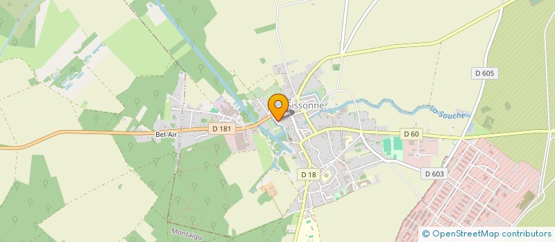 localisation de l'entreprise MONSIEUR THIERRY HAUET  SISSONNE