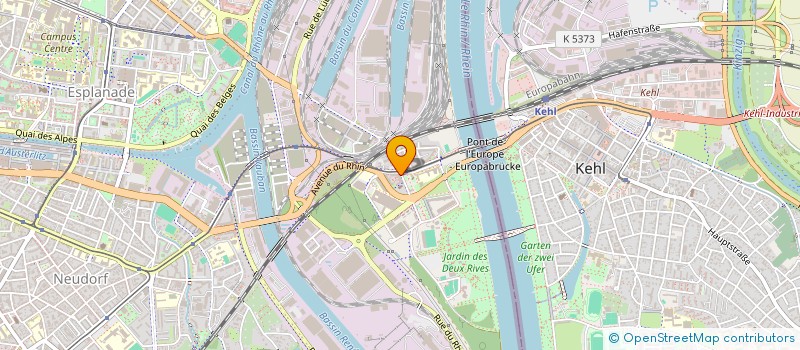 localisation de l'entreprise MONSIEUR THIERRY HAUS  STRASBOURG