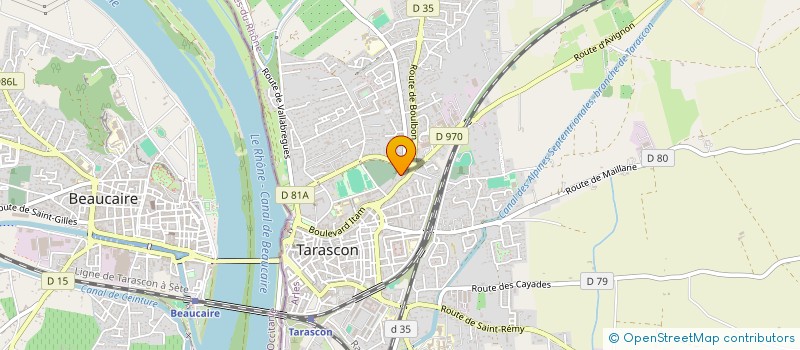localisation de l'entreprise MONSIEUR THIERRY HAVOND  TARASCON