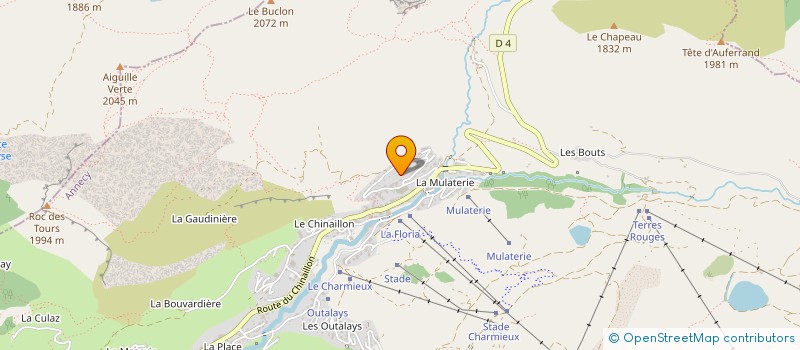 localisation de l'entreprise MONSIEUR THIERRY HAWECKER  LE GRAND-BORNAND