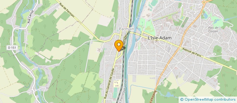 localisation de l'entreprise MONSIEUR THIERRY HEBERT  PARMAIN