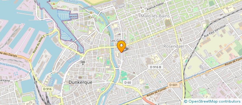 localisation de l'entreprise MONSIEUR THIERRY HEGO à DUNKERQUE