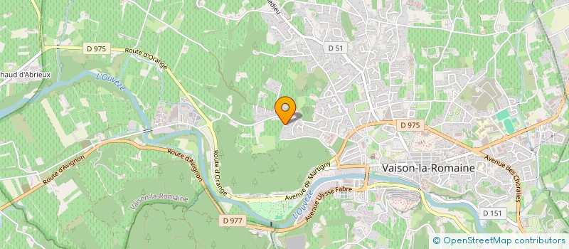 localisation de l'entreprise MONSIEUR THIERRY HEGO  VAISON-LA-ROMAINE