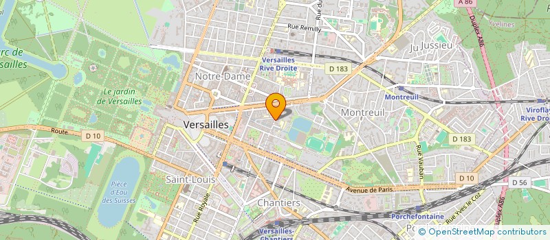 localisation de l'entreprise MONSIEUR THIERRY HEINIS à VERSAILLES