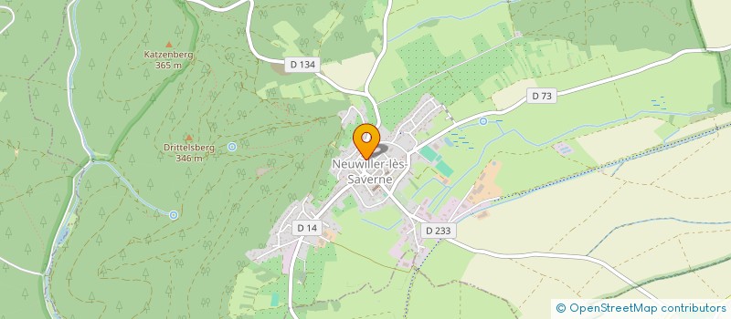 localisation de l'entreprise MONSIEUR THIERRY HELLBOURG à NEUWILLER-LES-SAVERNE