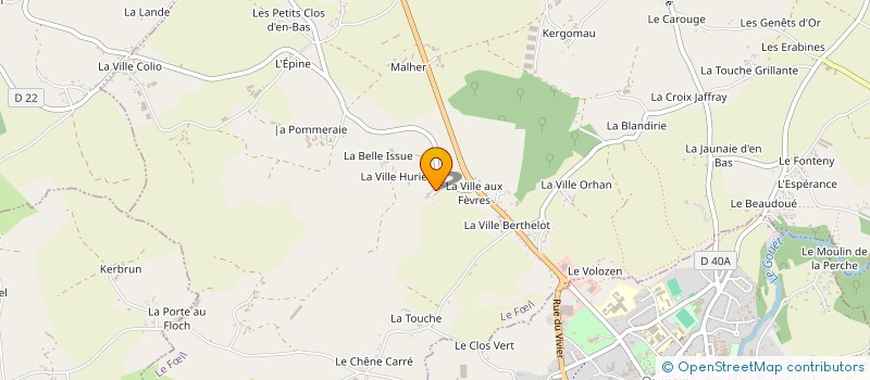 localisation de l'entreprise MONSIEUR THIERRY HELLEQUIN  LE FIL