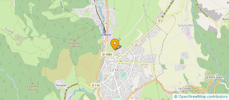 localisation de l'entreprise MONSIEUR THIERRY HELME  LA MURE