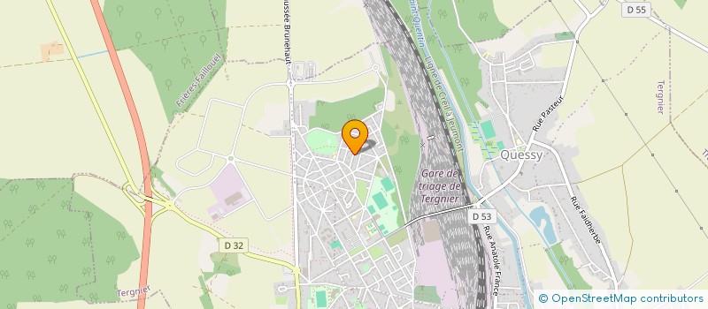 localisation de l'entreprise MONSIEUR THIERRY HENOU  TERGNIER