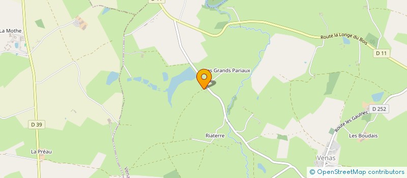 localisation de l'entreprise MONSIEUR THIERRY HENRI  VENAS