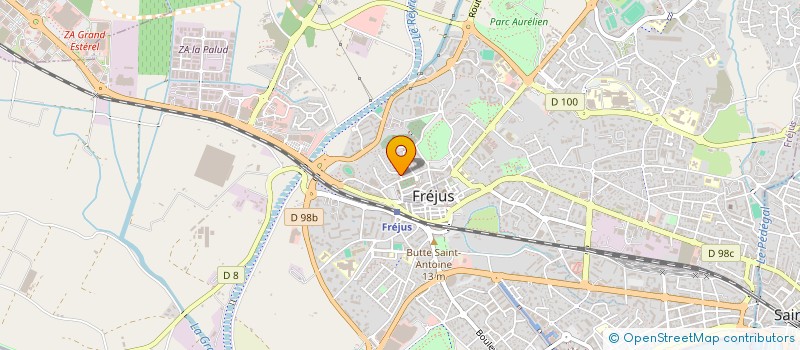 localisation de l'entreprise MONSIEUR THIERRY HENRIETTE à FREJUS