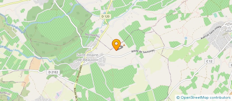localisation de l'entreprise MONSIEUR THIERRY HERNANDEZ à SAINT-HILAIRE-DE-BEAUVOIR