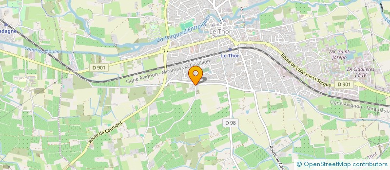 localisation de l'entreprise MONSIEUR THIERRY HERNANDEZ à LE THOR