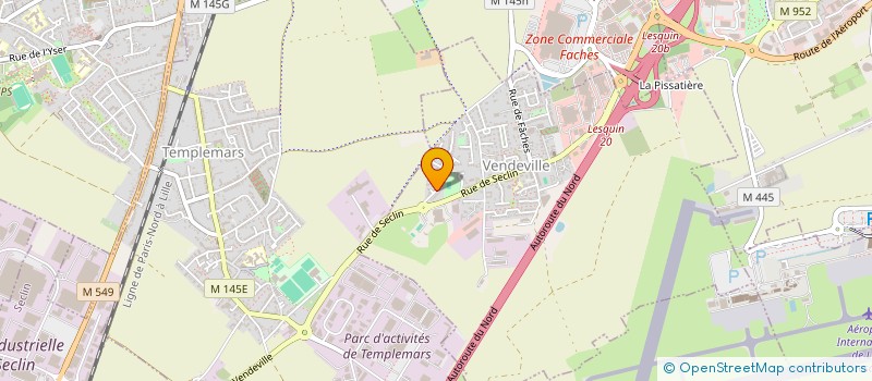 localisation de l'entreprise MONSIEUR THIERRY HESSEL  VENDEVILLE