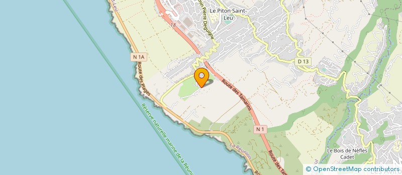 localisation de l'entreprise MONSIEUR THIERRY HIBON  SAINT-LEU