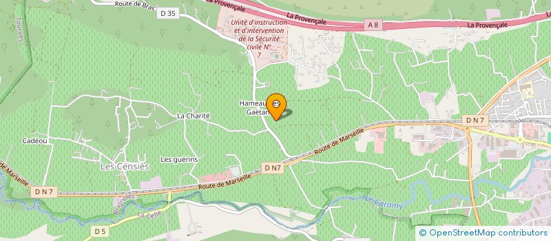 localisation de l'entreprise MONSIEUR THIERRY HIGUINEN à BRIGNOLES