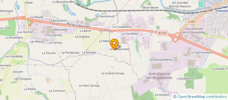 localisation de l'entreprise MONSIEUR THIERRY HINRY  SERVON-SUR-VILAINE