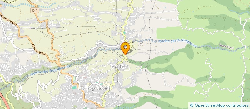 localisation de l'entreprise MONSIEUR THIERRY HOARAU  LES TROIS-BASSINS