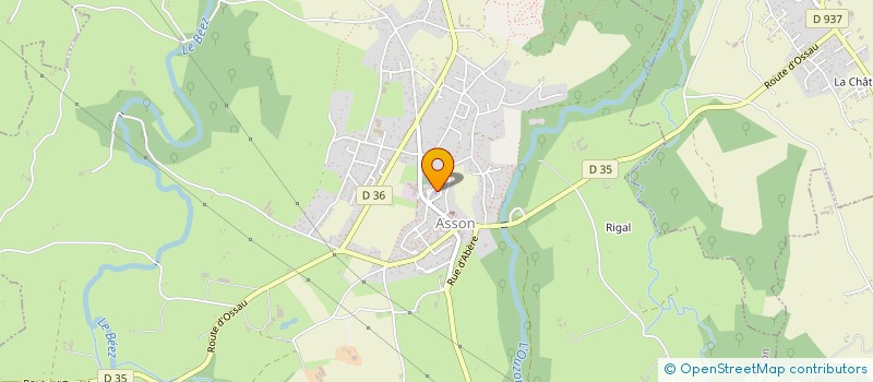 localisation de l'entreprise MONSIEUR THIERRY HOAREAU  ARROS-DE-NAY