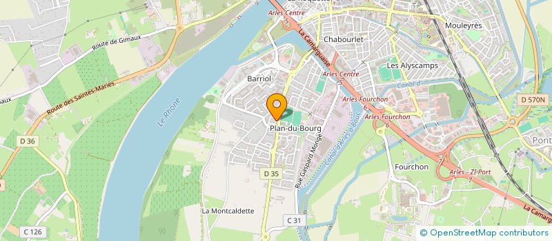 localisation de l'entreprise MONSIEUR THIERRY HOFFER  ARLES