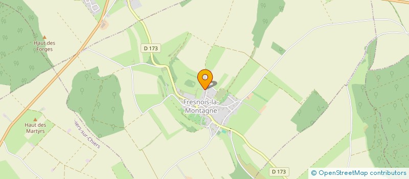 localisation de l'entreprise MONSIEUR THIERRY HOFFMANN  FRESNOIS-LA-MONTAGNE