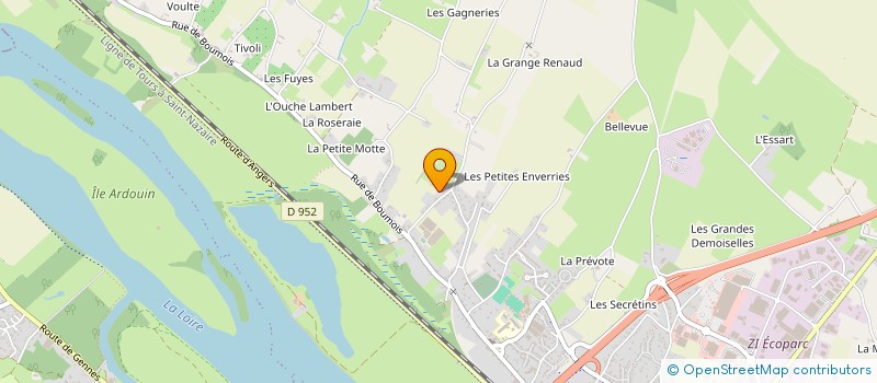 localisation de l'entreprise MONSIEUR THIERRY HOGNON  SAUMUR