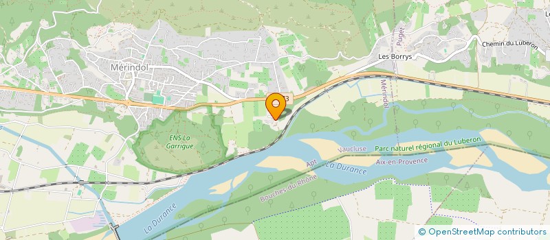 localisation de l'entreprise MONSIEUR THIERRY HONNONS  MOLIERES-SUR-CEZE