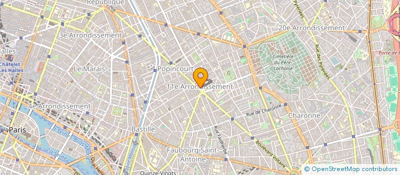 localisation de l'entreprise MONSIEUR THIERRY HORN  PARIS