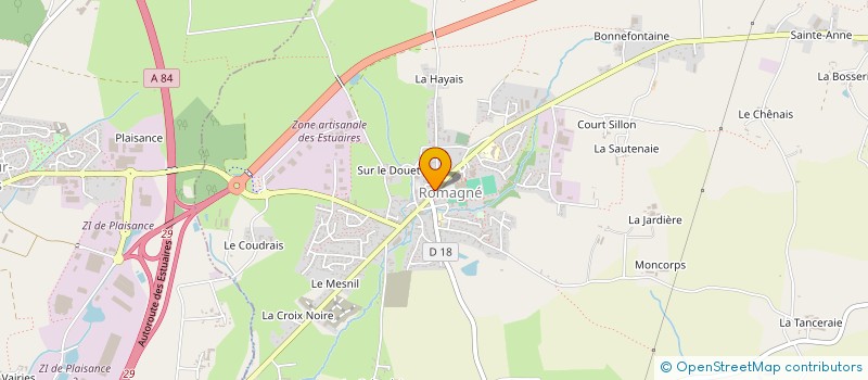 localisation de l'entreprise MONSIEUR THIERRY HOUCKE  LANDEAN