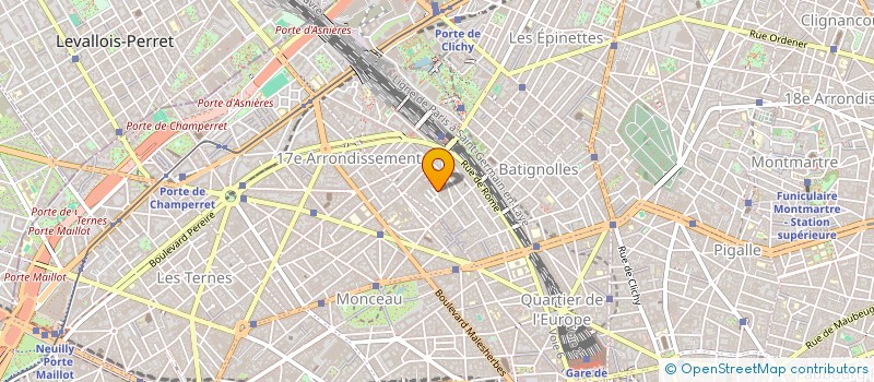 localisation de l'entreprise MONSIEUR THIERRY HOUDAILLE  PARIS