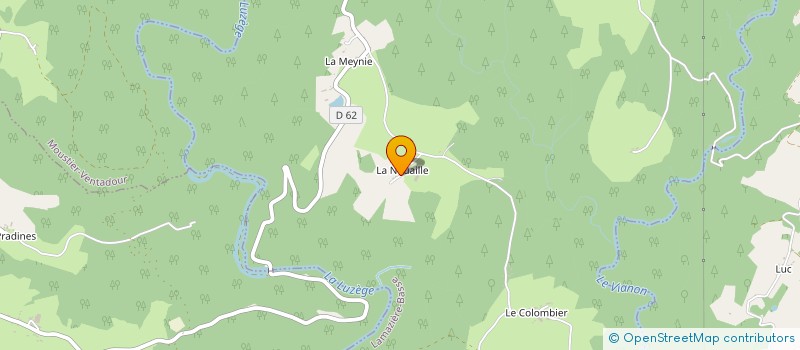 localisation de l'entreprise MONSIEUR THIERRY HOUDART  LAMAZIERE-BASSE