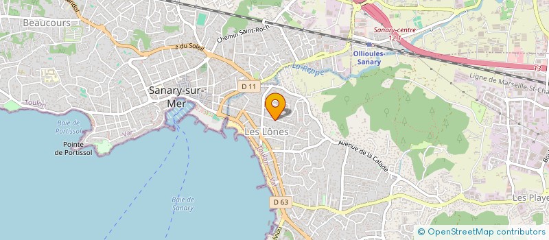 localisation de l'entreprise MONSIEUR THIERRY HOUEL à SIX-FOURS-LES-PLAGES