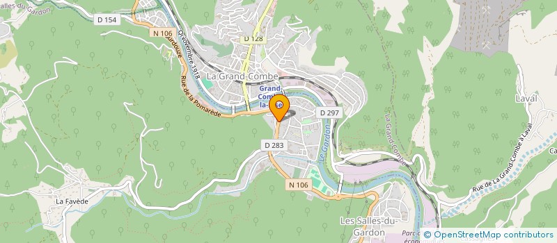 localisation de l'entreprise MONSIEUR THIERRY HOUGET  LES SALLES-DU-GARDON