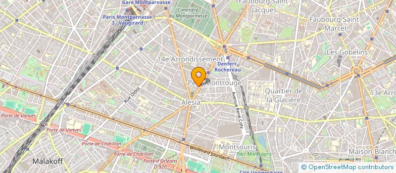 localisation de l'entreprise MONSIEUR THIERRY HOUPLAIN  PARIS