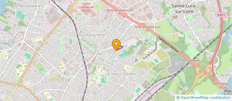localisation de l'entreprise MONSIEUR THIERRY HUET à NANTES