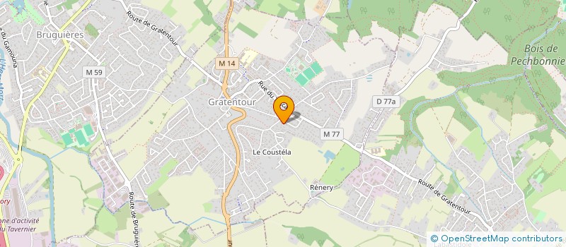 localisation de l'entreprise MONSIEUR THIERRY HUGONNIER à FENOUILLET