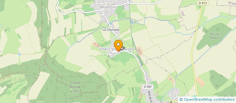 localisation de l'entreprise MONSIEUR THIERRY HUGUENIN  VILLERS-LES-MOIVRONS