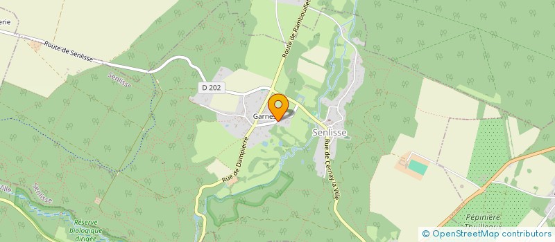 localisation de l'entreprise MONSIEUR THIERRY HUGUET  SENLISSE