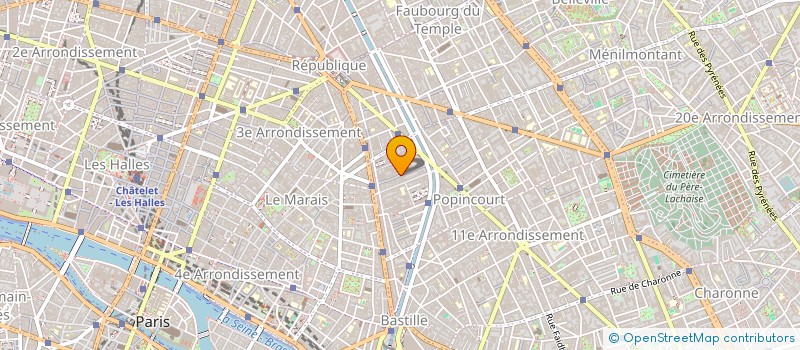 localisation de l'entreprise MONSIEUR THIERRY HUMBERT  PARIS