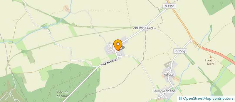 localisation de l'entreprise MONSIEUR THIERRY HURST  SECOURT